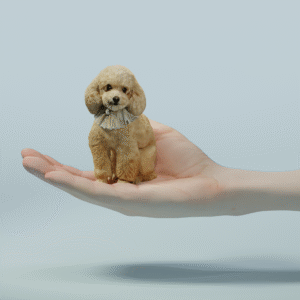 Custom 3D Animal Figurine 10cm | Standing or Lying Pose