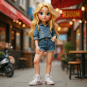 Custom Q Version Figurine 8cm | Premium 3D Printed Cartoon Mini Me