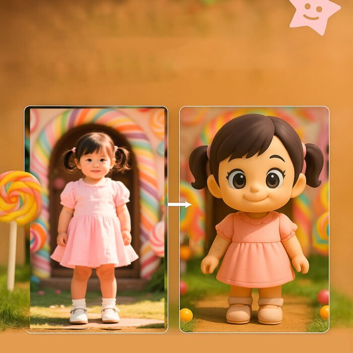 Custom Q Version Figurine 9cm | Deluxe 3D Printed Cartoon Mini You - Image 11