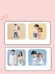 Custom Q Version Figurine 6cm | 3D Printed Mini Cartoon Doll - Image 14