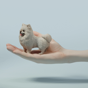 Custom 3D Animal Figurine 6cm | Standing or Lying Down