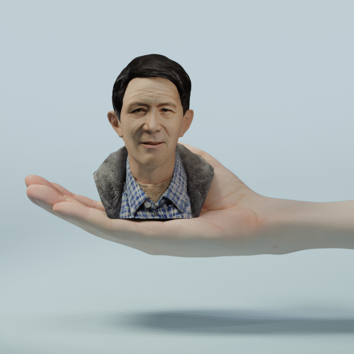 Custom 3D Portrait Figurine 12cm | “Family Legacy / Timeless Love” Edition - Image 1