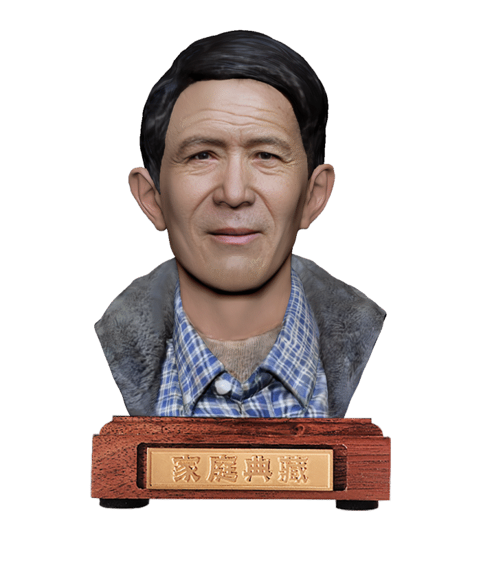 Custom 3D Portrait Figurine 12cm | “Family Legacy / Timeless Love” Edition - Image 5